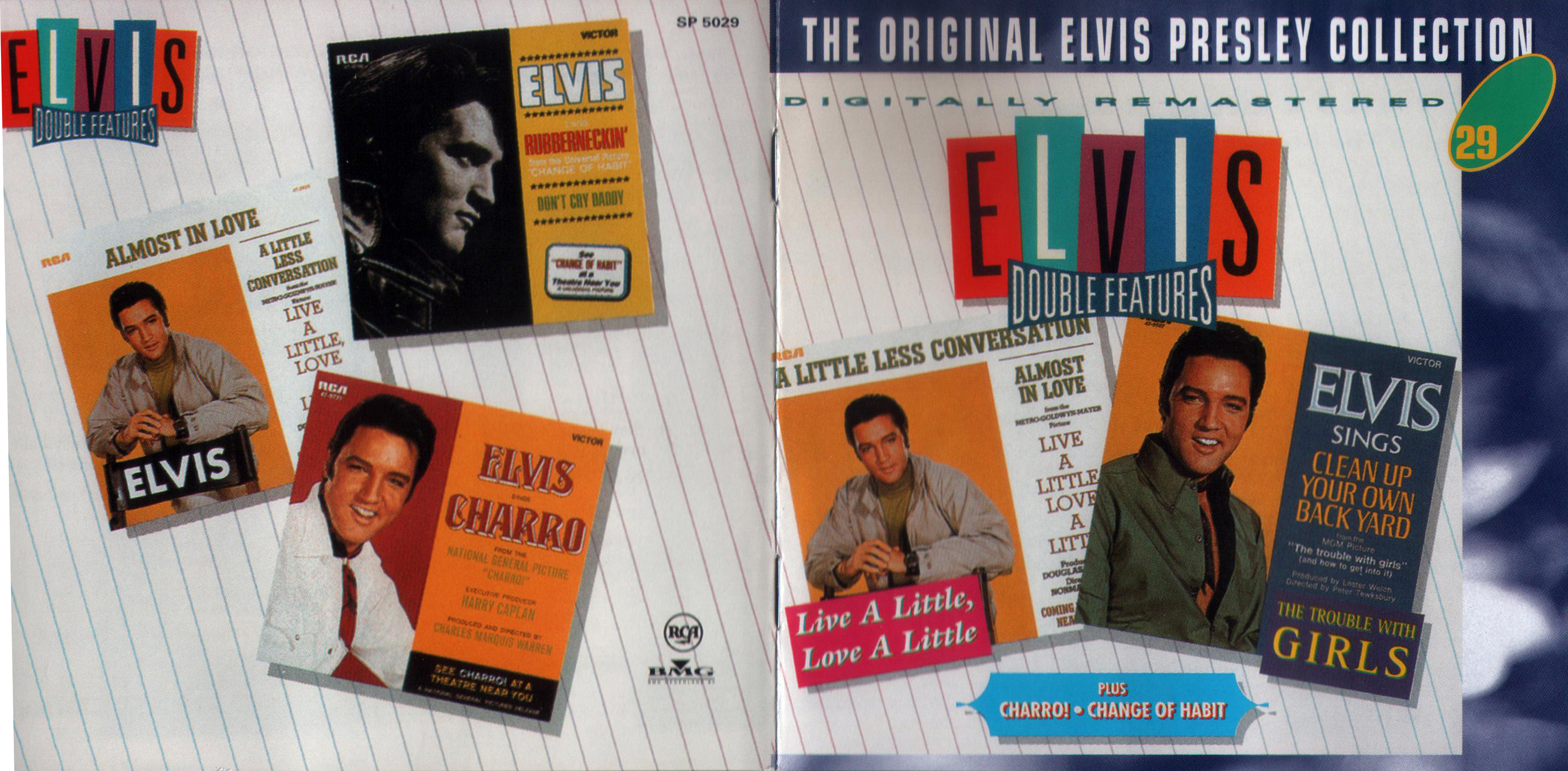 Elvis Presley  The Original Elvis Presley Collection 29; Live A Little : Booklet